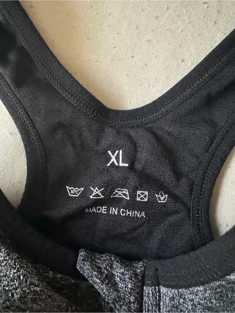 Front-Zip Gray Performance Sports Bra - Supportive Comfort 2 pack